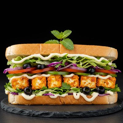 Paneer Salad Sandwich